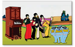 Beatles Yellow Submarine Canvas - HEY BULLDOG