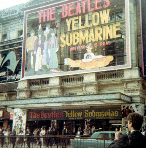 YELLOW SUBMARINE PREMEIRE 1968