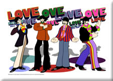 YELLOW SUBMARINE - LOVE LOVE CANVAS ART