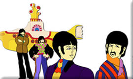 YELLOW SUBMARINE CANVAS ART - RINGO, THE  SENTIMENTALIST 