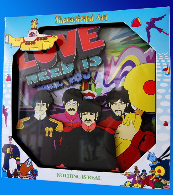 MORE IMAGES: ALL YOU NEED IS LOVE 3D ART