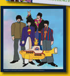 THE BEATLES DIMENSIONAL ART - THE BEATLES