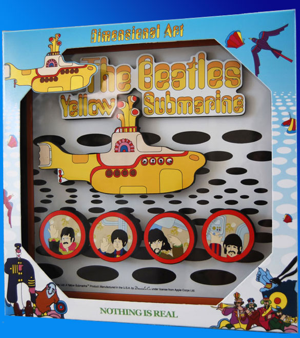 MORE IMAGES: THE BEATLES PORTHOLES 3D ART