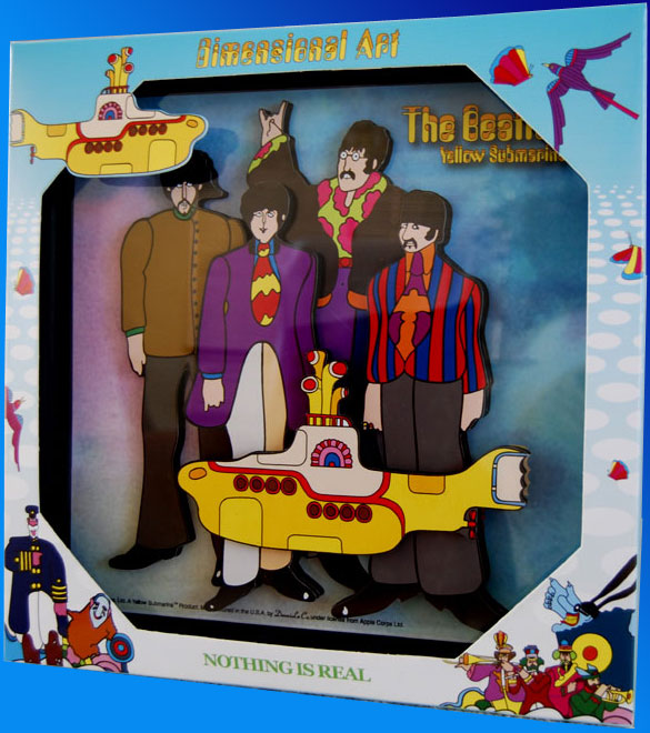 MORE IMAGES: THE BEATLES 3D ART